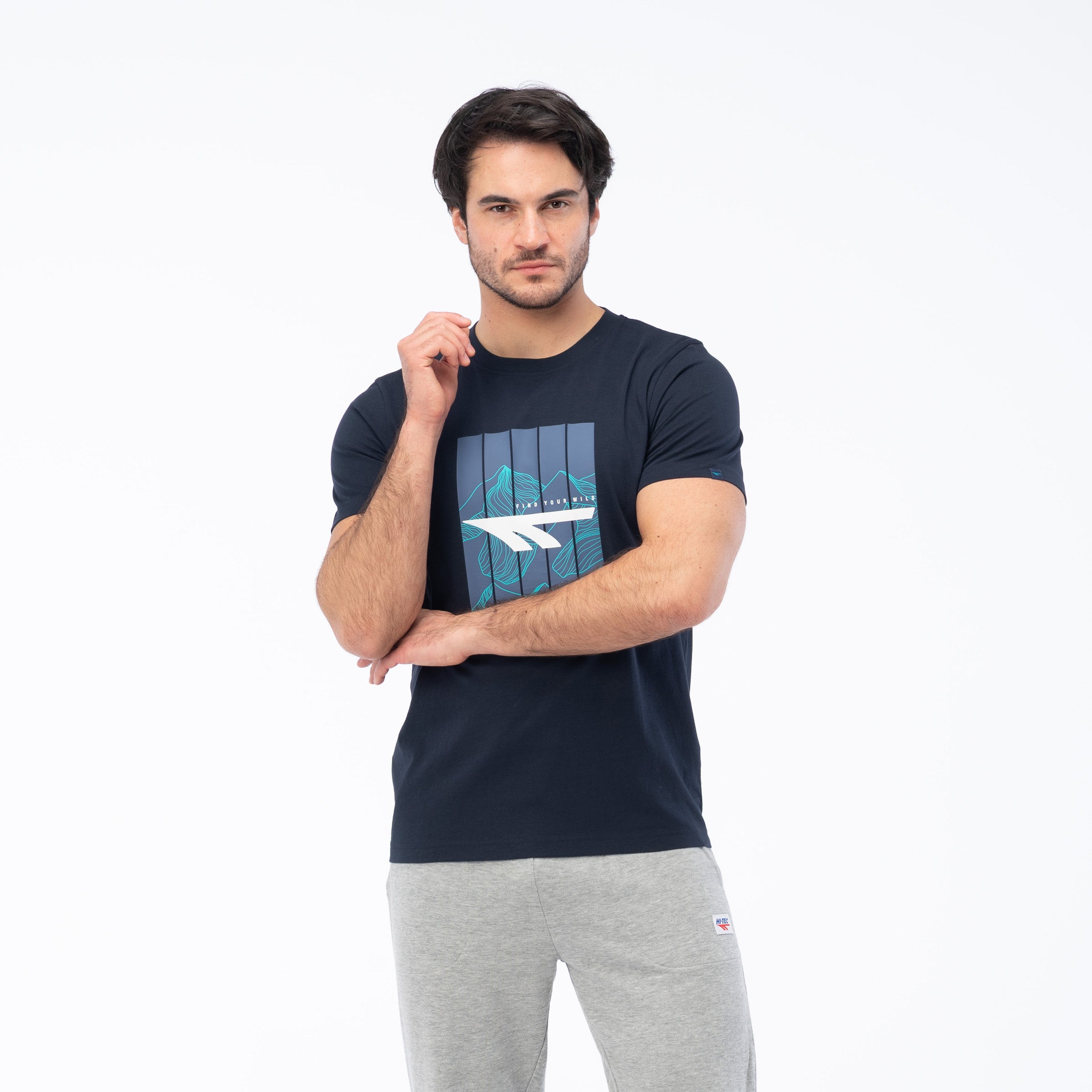 Tricou Bărbați HATINO HI-TEC - Bumbac, Respirabil, Versatil - 10