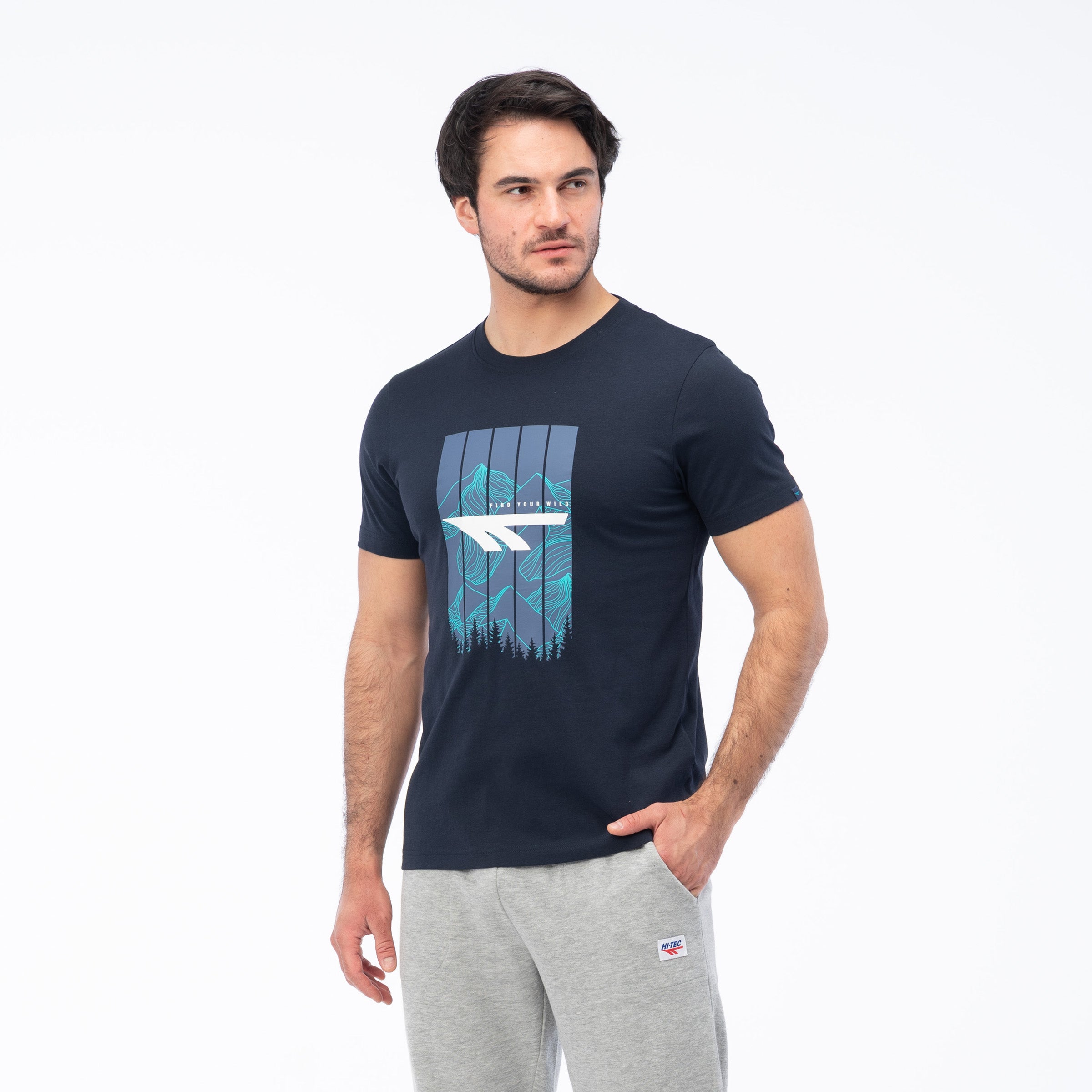 Tricou Bărbați HATINO HI-TEC - Bumbac, Respirabil, Versatil - 6