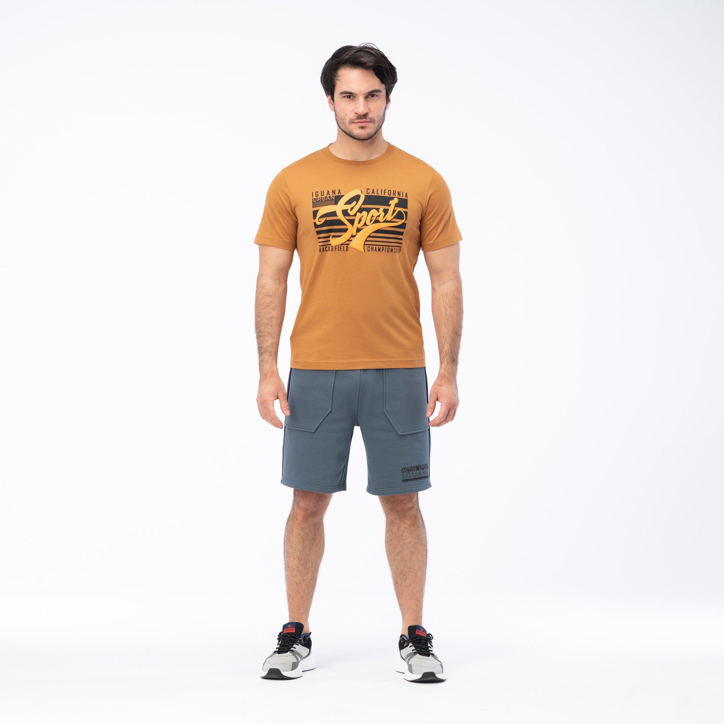 Tricou Bărbați IXIN IGUANA - Confort Bumbac, Respirabil - 5