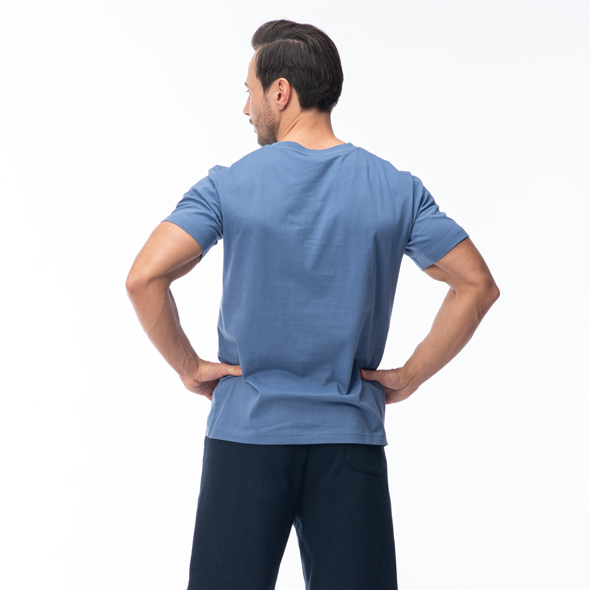 Tricou Bărbați OLEN HI-TEC - Bumbac 100%, Respirabil - 9