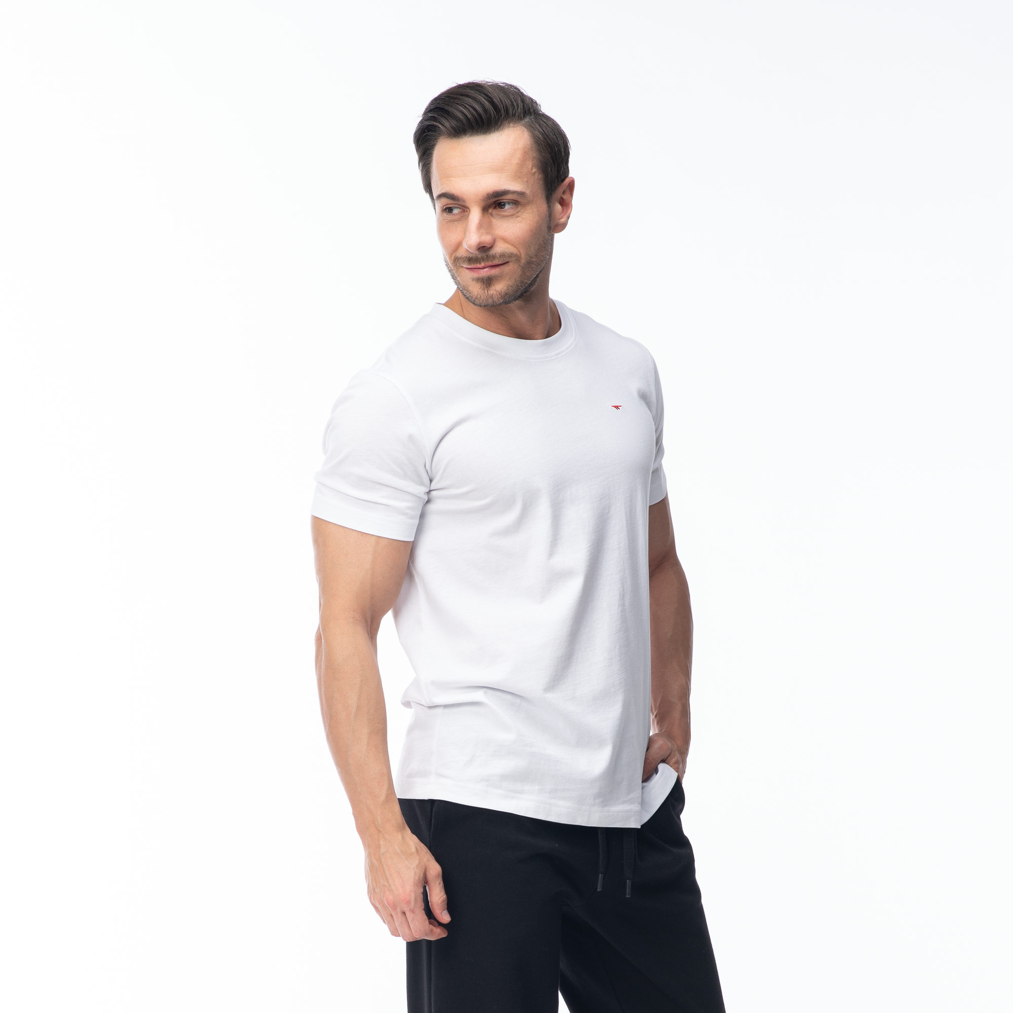 Tricou Bărbați PLAYO II HI-TEC - Bumbac, Respirabil, Confort Sportiv - 6