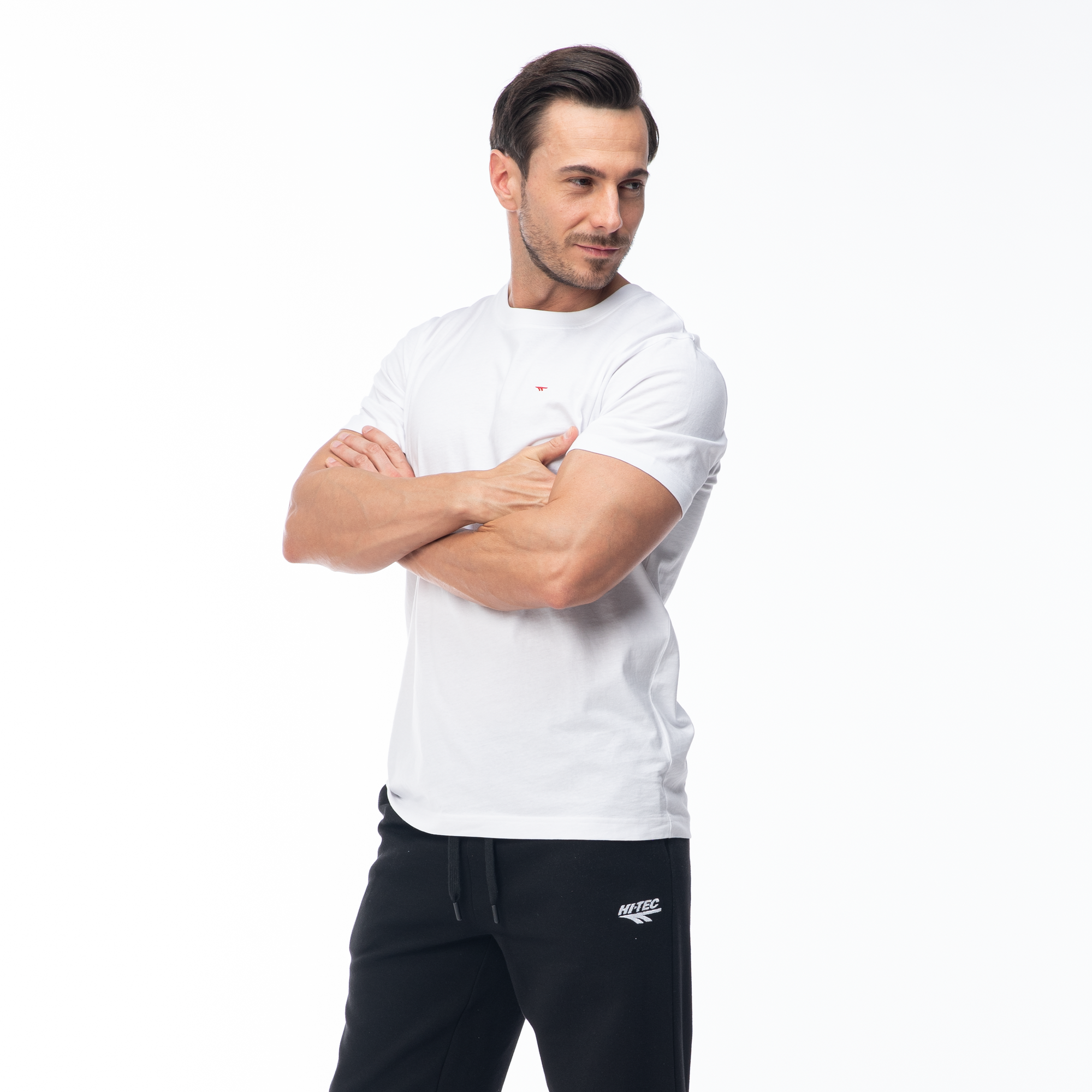Tricou Bărbați PLAYO II HI-TEC - Bumbac, Respirabil, Confort Sportiv - 8