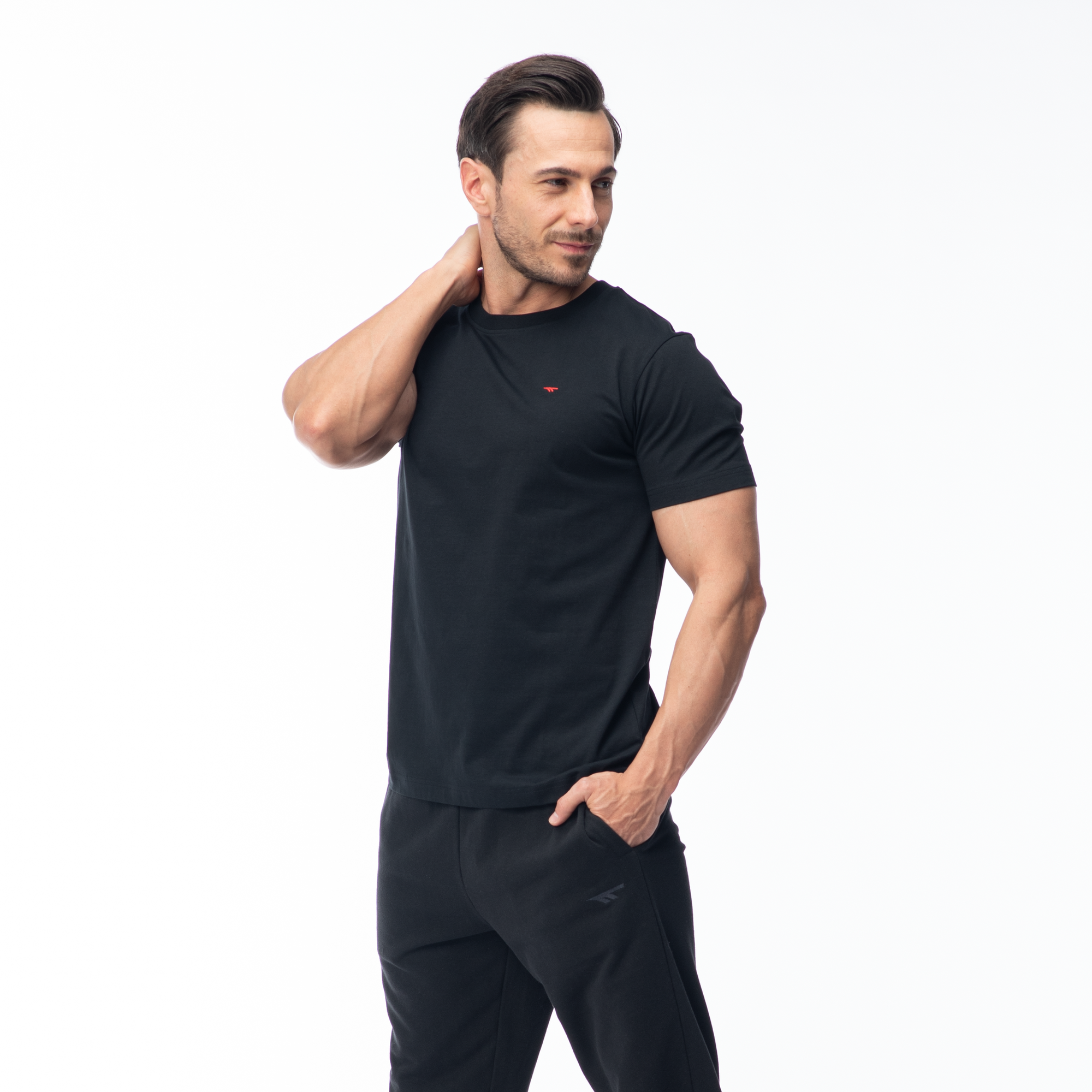 Tricou Bărbați PLAYO II HI-TEC - Bumbac, Respirabil, Versatil - 8