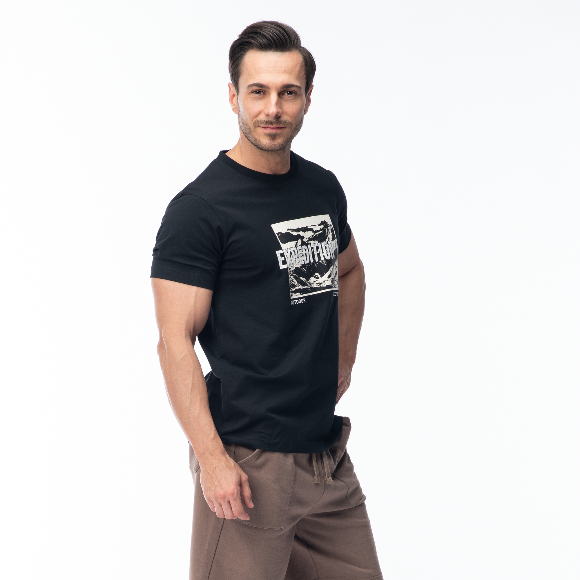 Tricou Bărbați REMAN HI-TEC - Bumbac 100%, Confort Sportiv - 8