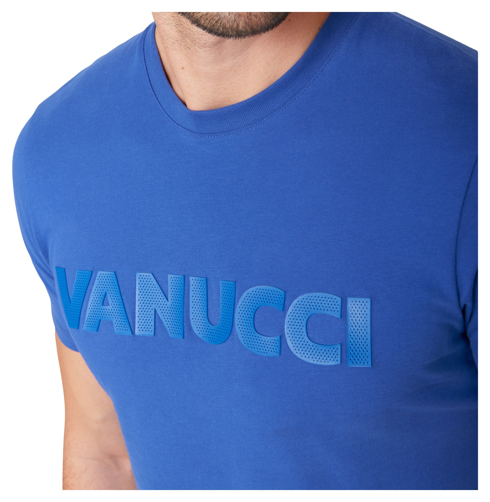 Tricou Bărbați Vanucci Logo-Tee - Bumbac, Guler Rotund