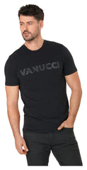 Tricou Bărbați Vanucci Logo-Tee - Negru, Bumbac
