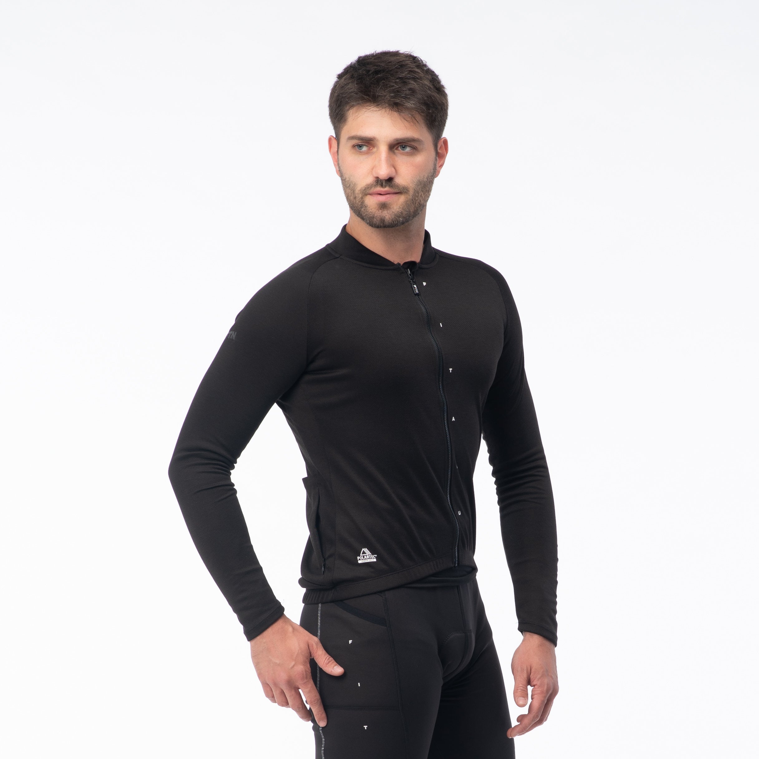Tricou Bărbați VIALETTA POLARTEC FITANU - Mânecă Lungă, Ciclism Performant - 10