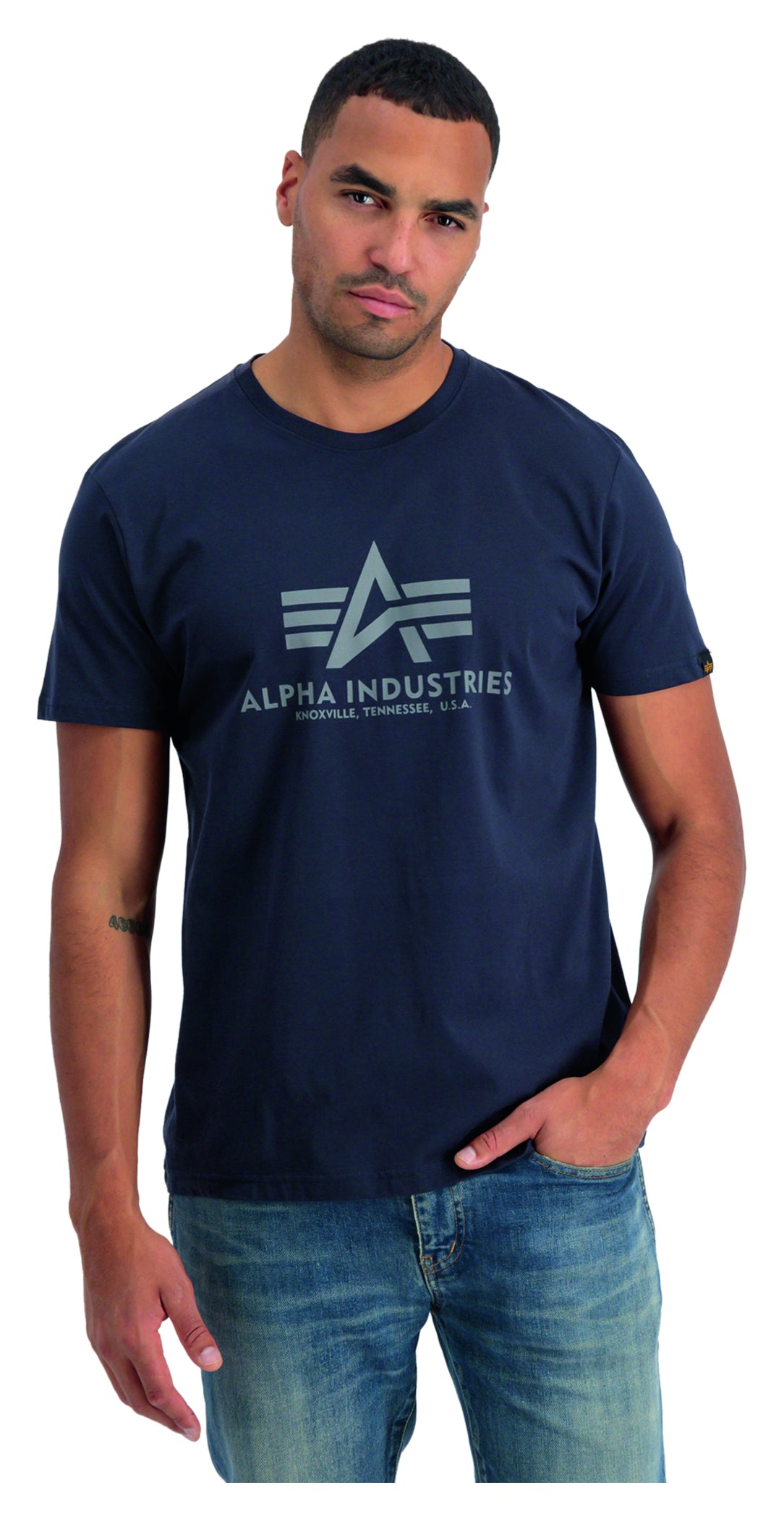 Tricou Basic Alpha Industries - Confort Clasic Bumbac