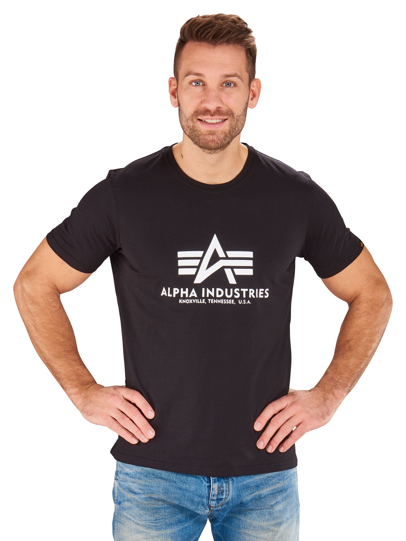 Tricou Basic T Alpha Industries - Clasic, Bumbac 100%