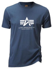 Tricou Basic T Alpha Industries - Logo Clasic, Bumbac 100%
