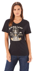 Tricou Biker Cat Louis - Design Felin, Bumbac 100%
