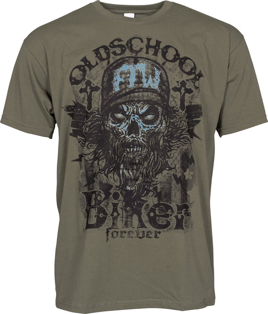Tricou Biker Oldschool Louis - Bumbac 100%, Stil Clasic