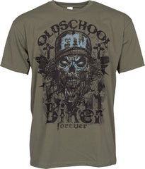 Tricou Biker Oldschool Louis - Bumbac 100%, Stil Clasic