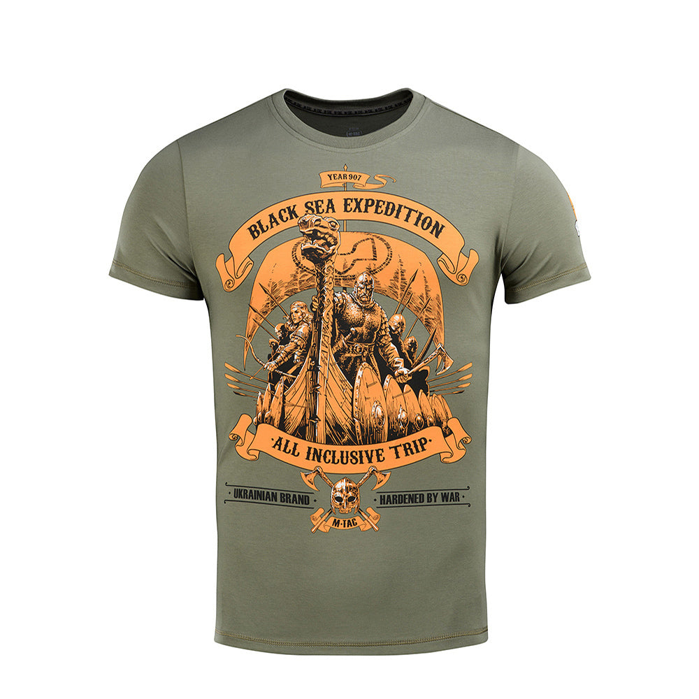 Tricou Black Sea Expedition M-Tac - Olive Explorator