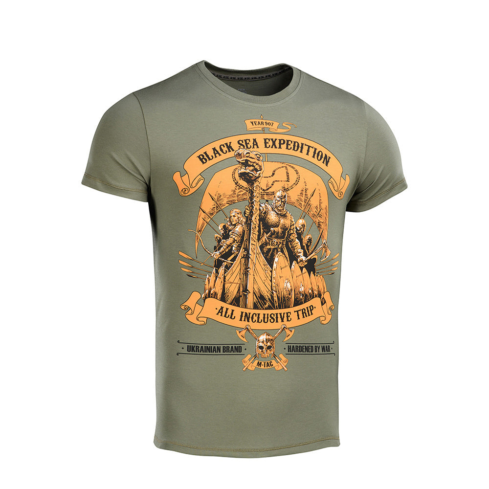 Tricou Black Sea Expedition M-Tac - Olive Explorator