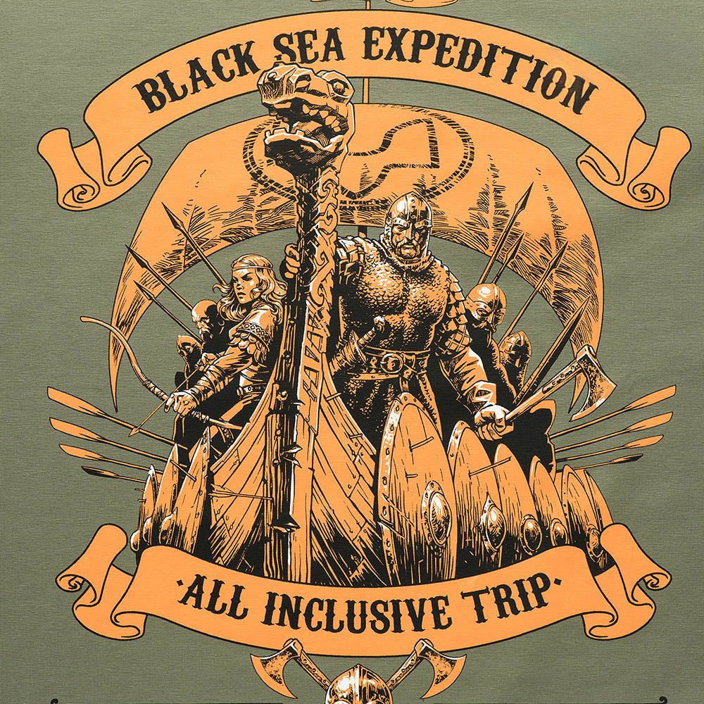 Tricou Black Sea Expedition M-Tac - Olive Explorator