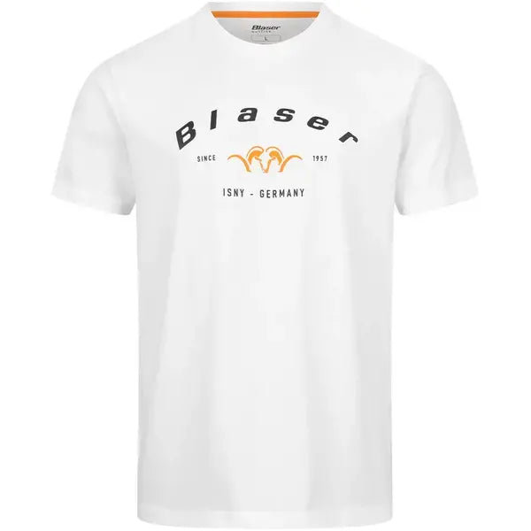 Tricou Blaser Since T 24 White - Confort, Stil Outdoor Autentic - 1