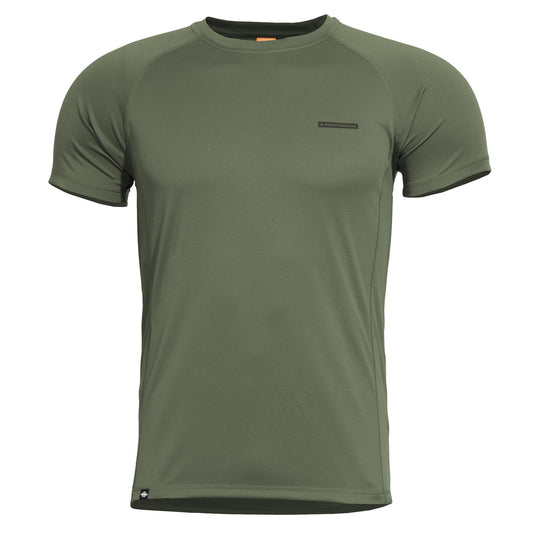 Tricou Bodyshock MK2 Quick Dry T-Shirt Olive Green Pentagon Tactical - Performanță și Ventilație Optimă în orice Mediu