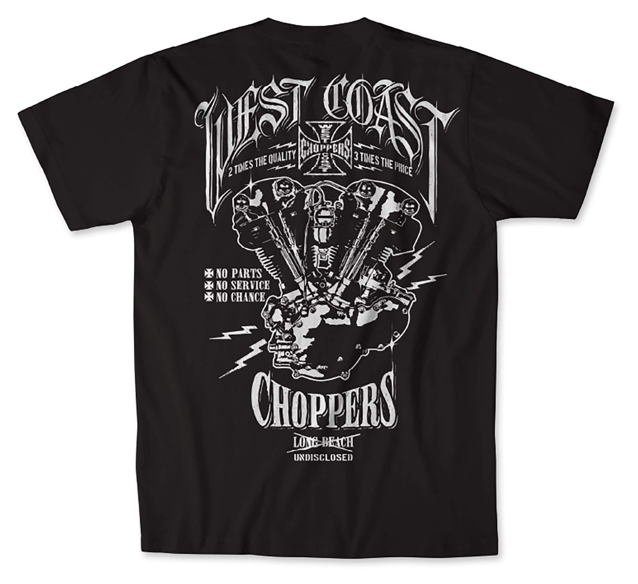 Tricou Bumbac WCC Cross West Coast Choppers - Confort și Stil