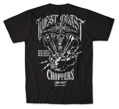 Tricou Bumbac WCC Cross West Coast Choppers - Confort și Stil