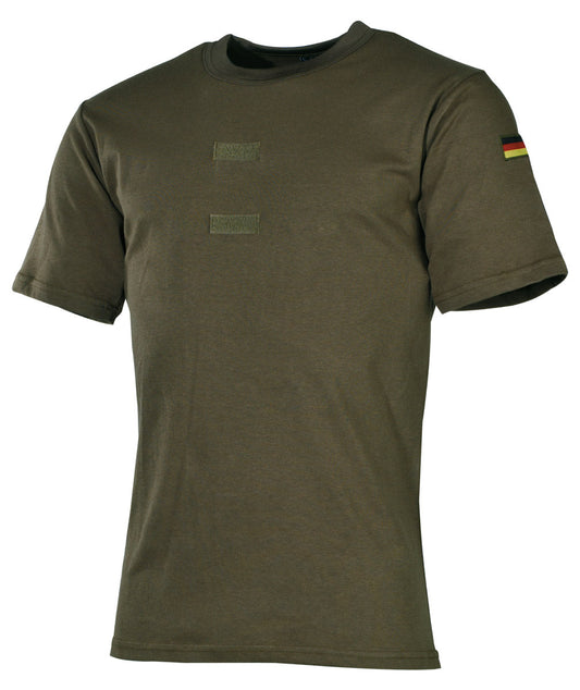 Tricou BW Tropical Oliv MFH - Respirabil, Panouri Velcro