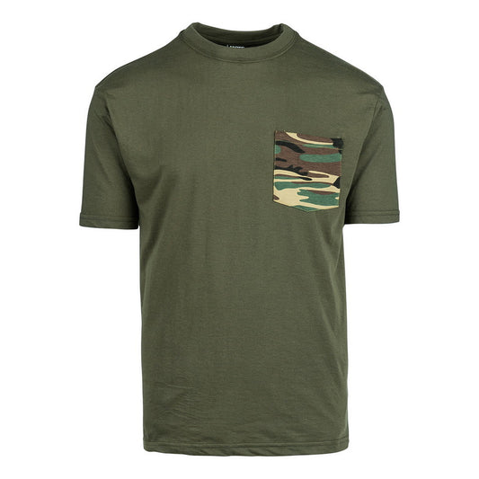 Tricou Camo Pocket Verde Fostex Garments - Stil Tactic Durabil