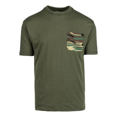 Tricou Camo Pocket Verde Fostex Garments - Stil Tactic Durabil