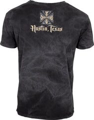 Tricou Chief West Coast Choppers - Stil Used-Look Moto
