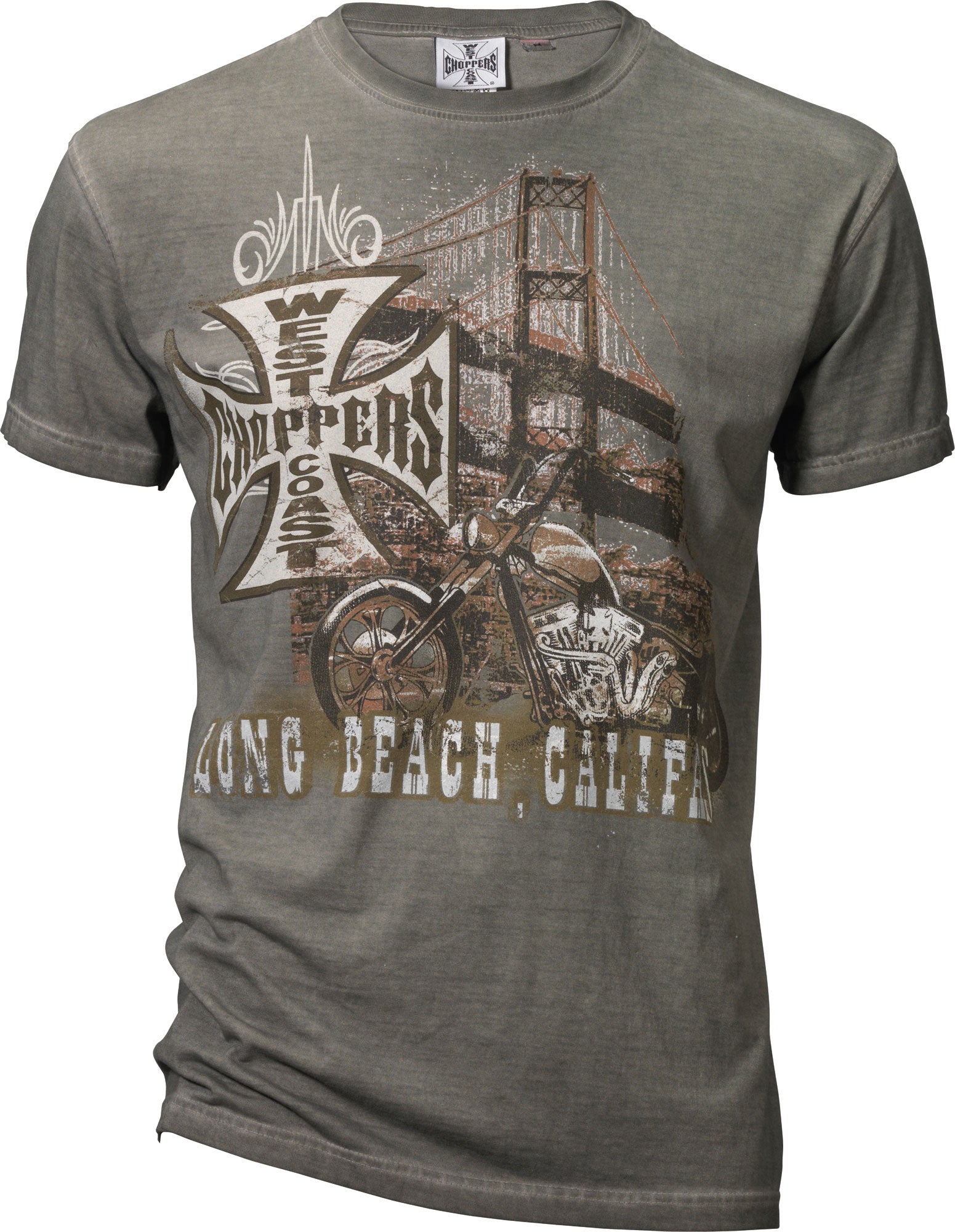 Tricou Choppers Bridge T-Shirt - Stil Vintage California