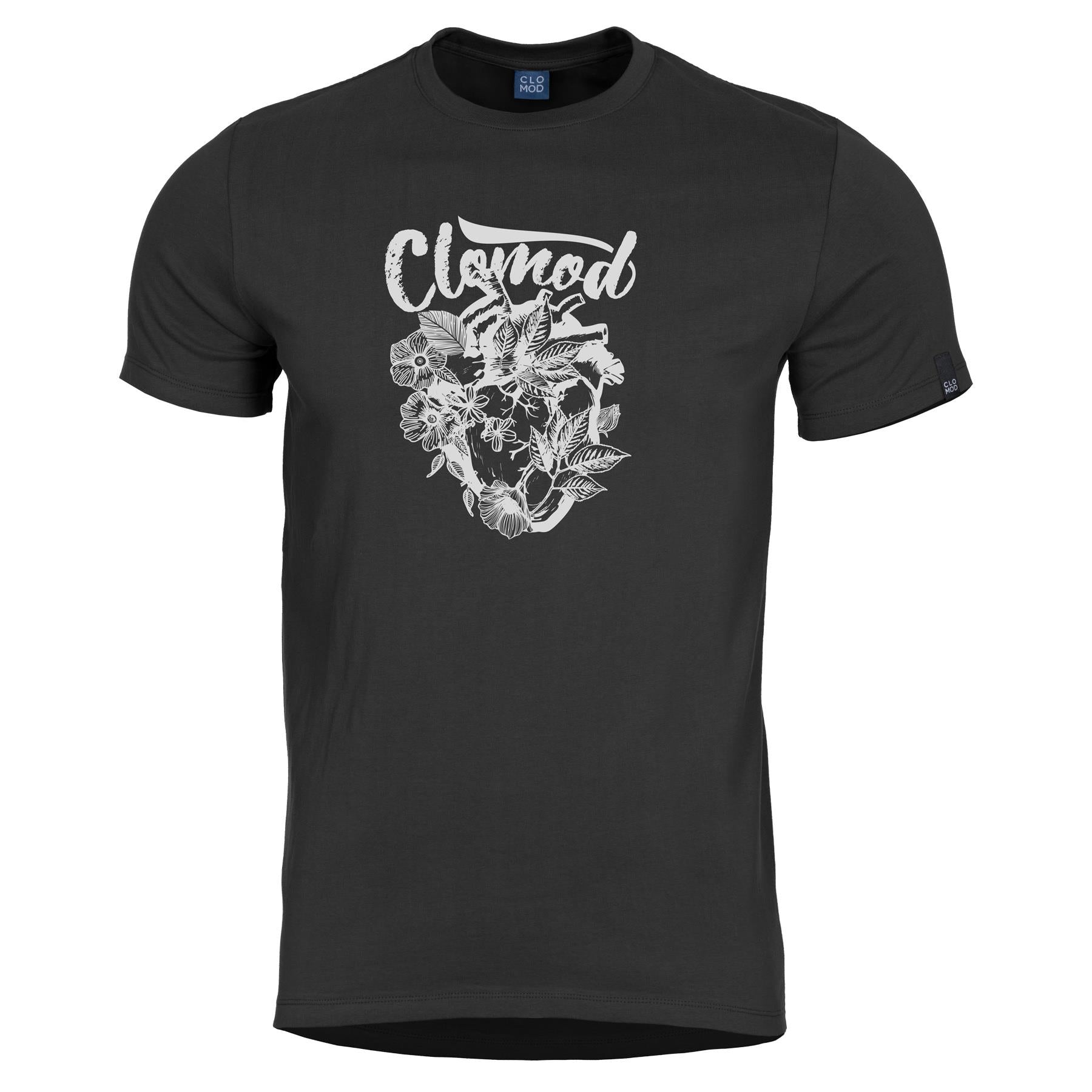 Tricou Clomod T-Shirt "flower Heart" | C090013-Fl Black Pentagon Tactical - Confort Superior și Stil Unic