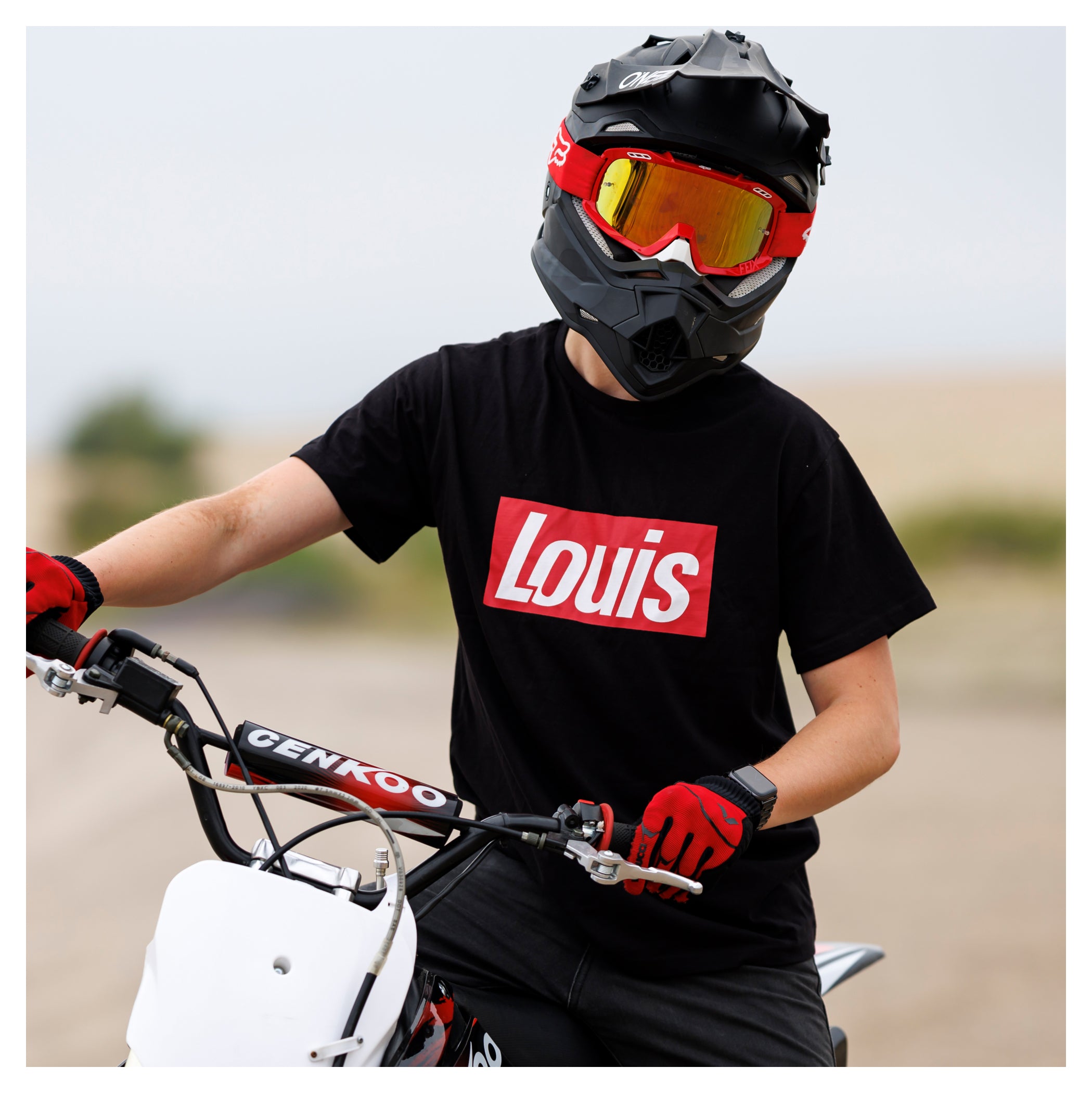 Tricou Community Louis - Print Logo, Bumbac 100%
