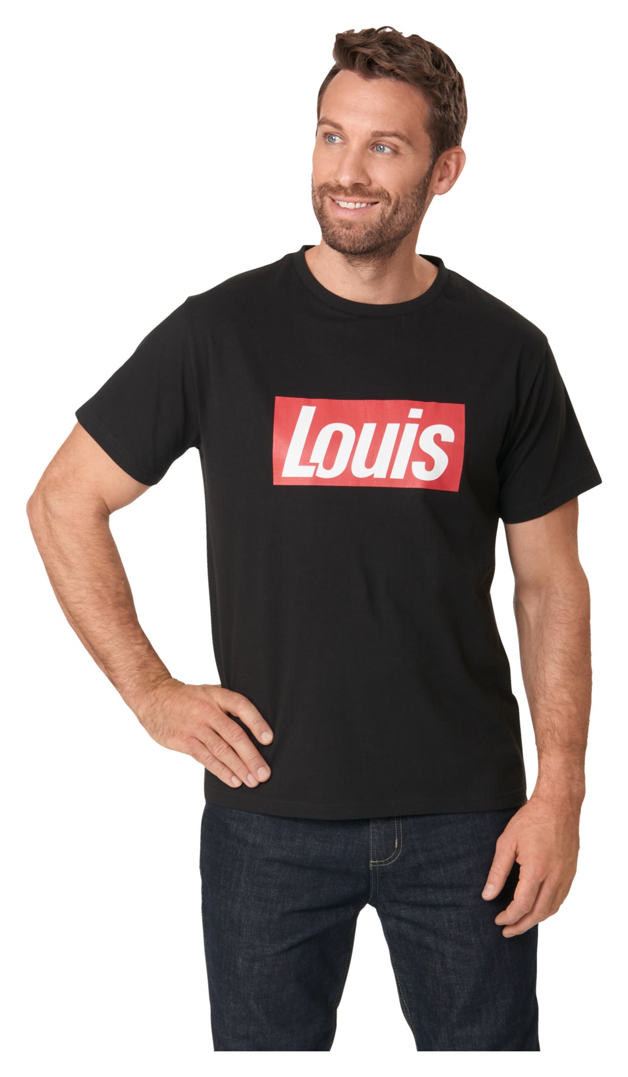 Tricou Community Louis - Print Logo, Bumbac 100%