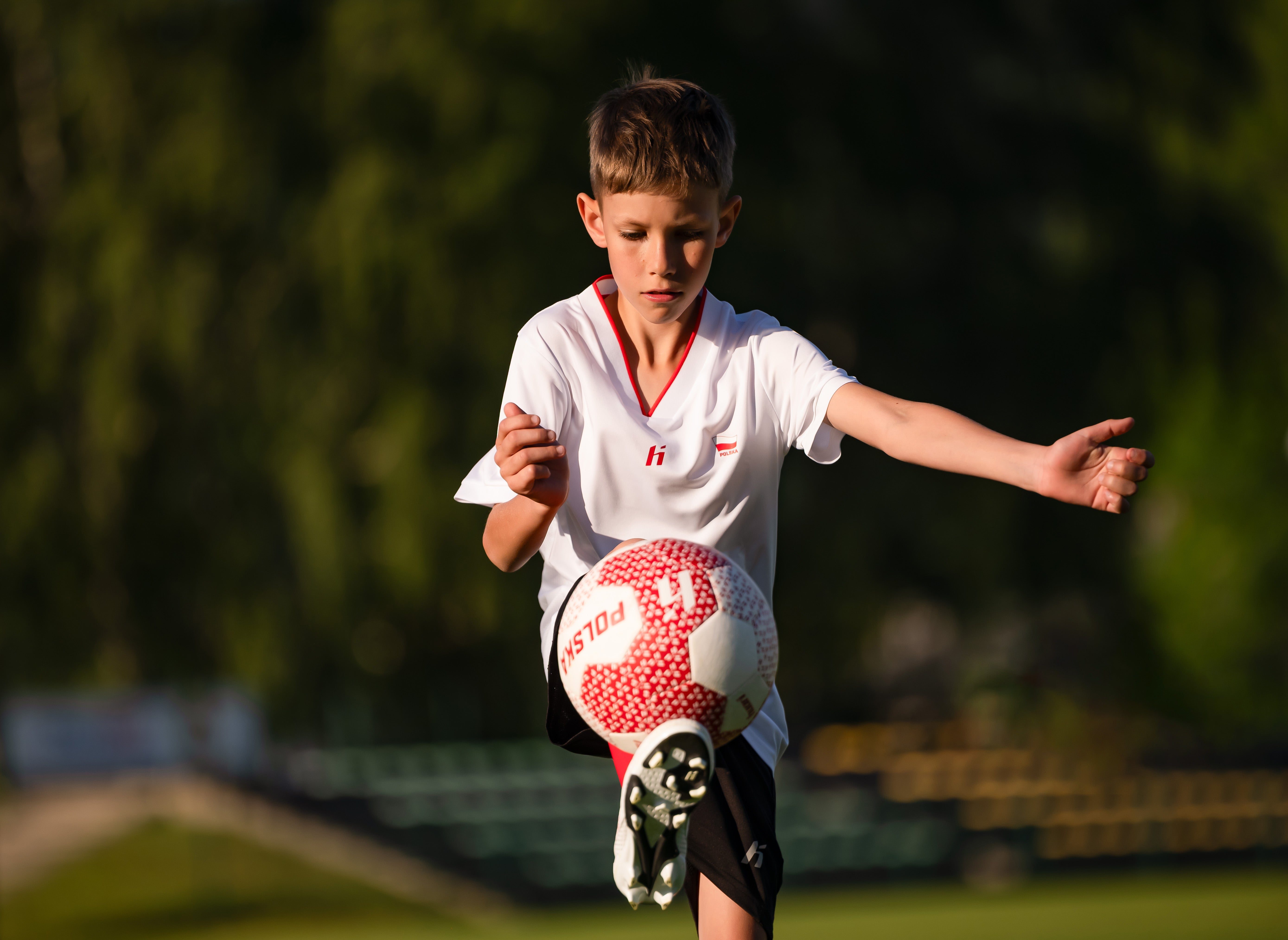 Tricou Copii ALUMNI POLAND JUNIOR HUARI - Poliester, Respirabil - 8