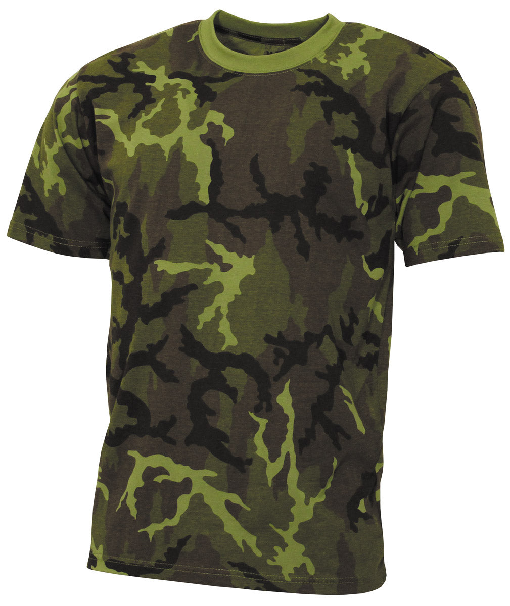 Tricou Copii Basic M 95 CZ Camo MFH - 100% Bumbac, 140-145 g/m²