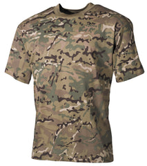 Tricou Copii Basic Operation Camo MFH - Bumbac 100%, 140-145 g/m²