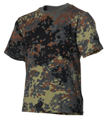 Tricou Copii Flecktarn MFH - 100% Bumbac, 170 g/m²