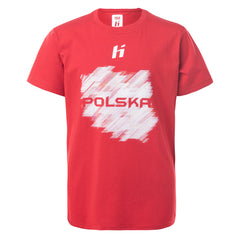 Tricou Copii POLAND FAN JUNIOR HUARI - 100% Bumbac, Respirabil - 1