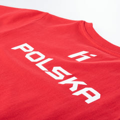 Tricou Copii POLAND FAN JUNIOR HUARI - 100% Bumbac, Respirabil - 5
