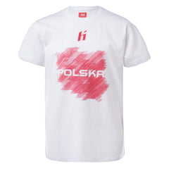 Tricou Copii POLAND FAN JUNIOR HUARI - Suport Polonia, Bumbac 100% - 1