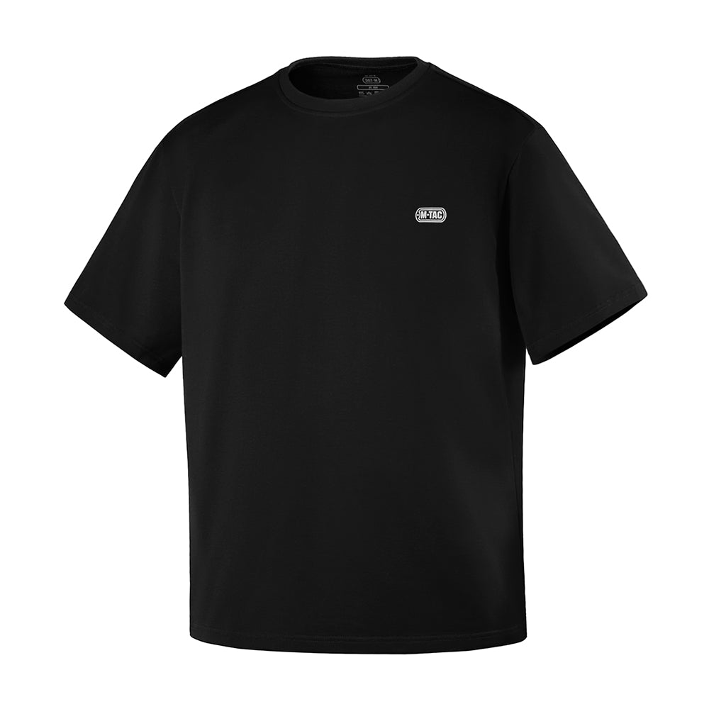 Tricou Cotton HARD M-Tac - Negru Oversize și Durabil