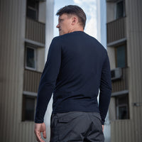Tricou cu Mânecă Lungă 93/7 M-Tac - Navy Blue Elastic