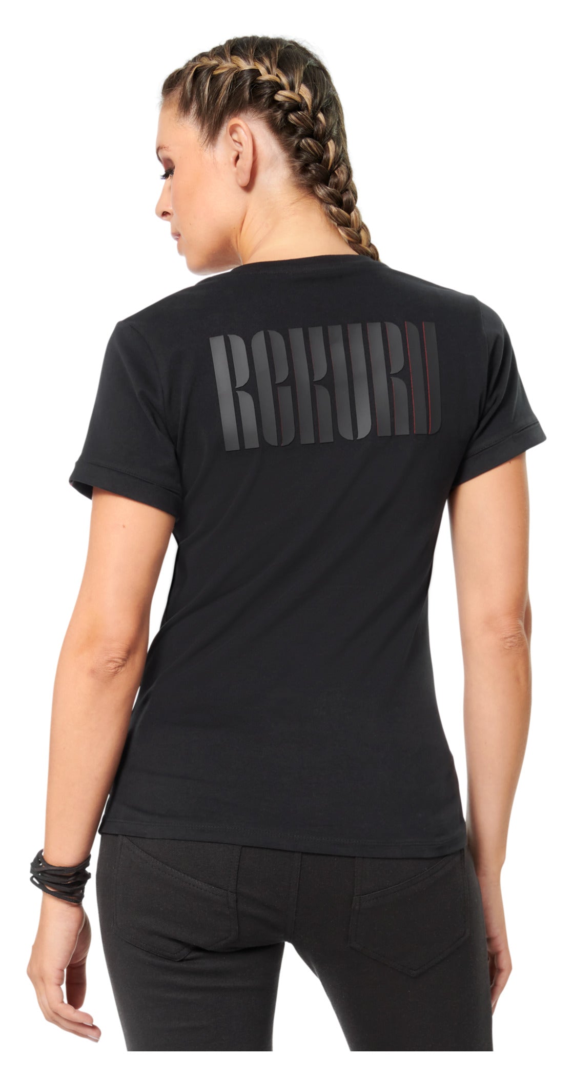 Tricou Damă 25.01 Rekurv - Imprimeu 3D Spate