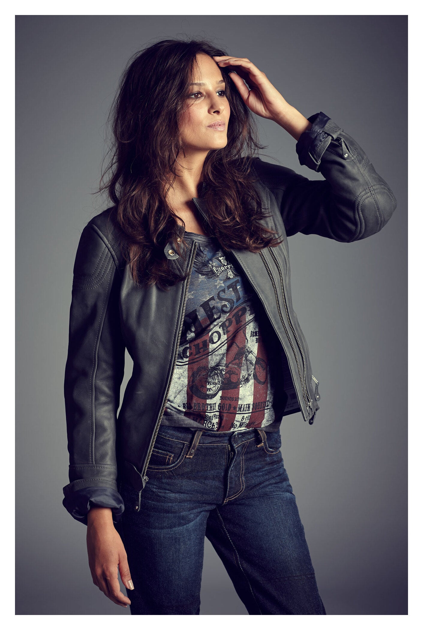 Tricou Damă American Pride West Coast Choppers - Vintage