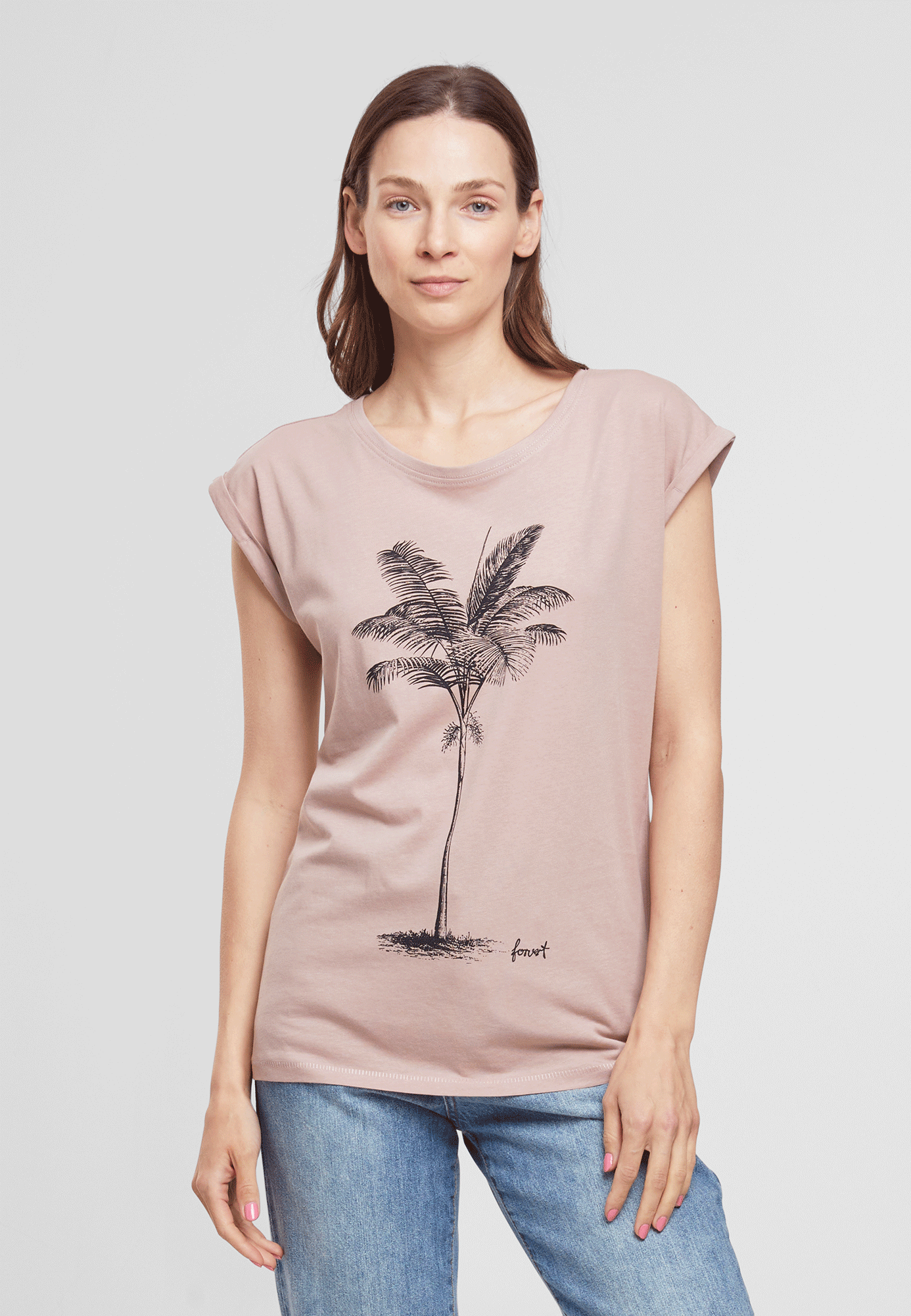 Tricou Dama Forvert Fontana Duskrose Dama Brandit - Stil si Confort Urban