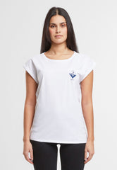Tricou Dama Forvert Pasadena Alb Dama Brandit - Stil si Confort Urban