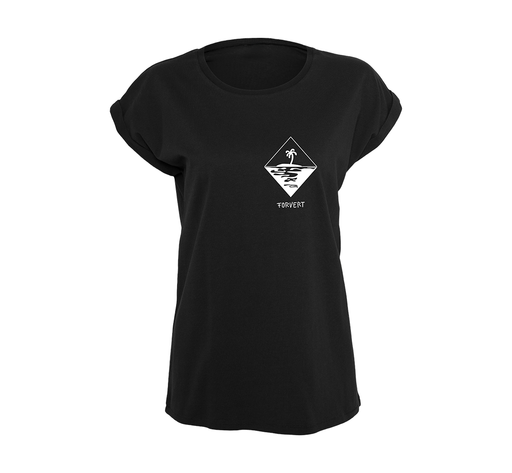 Tricou Dama Forvert Pasadena Negru Dama Brandit - Confort Activ Zilnic