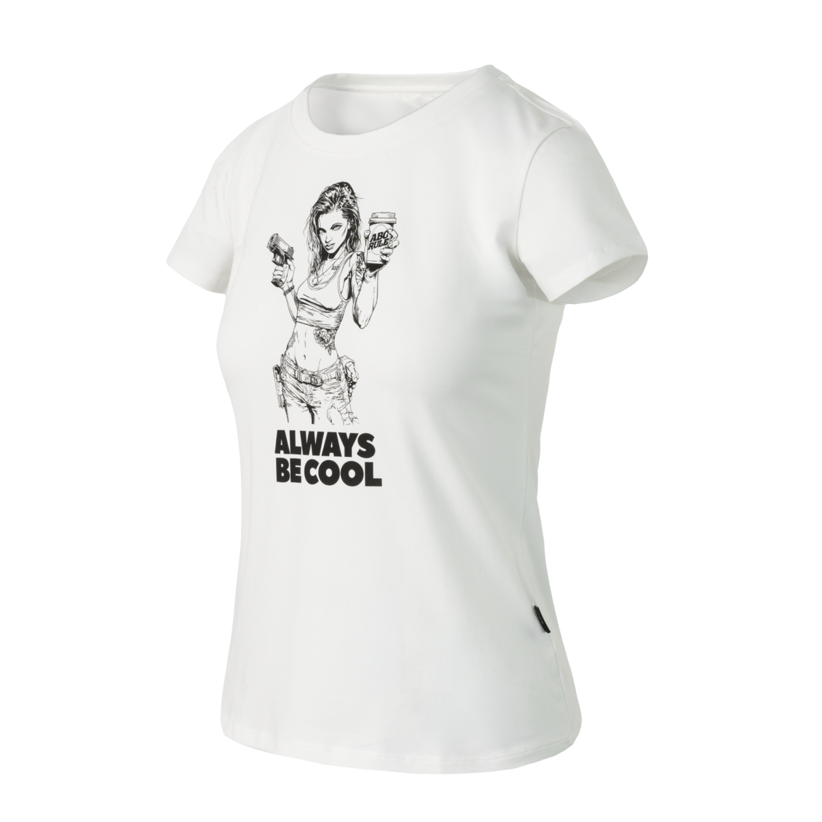 Tricou Damă Helikon-Tex ABC Girl Bumbac Alb