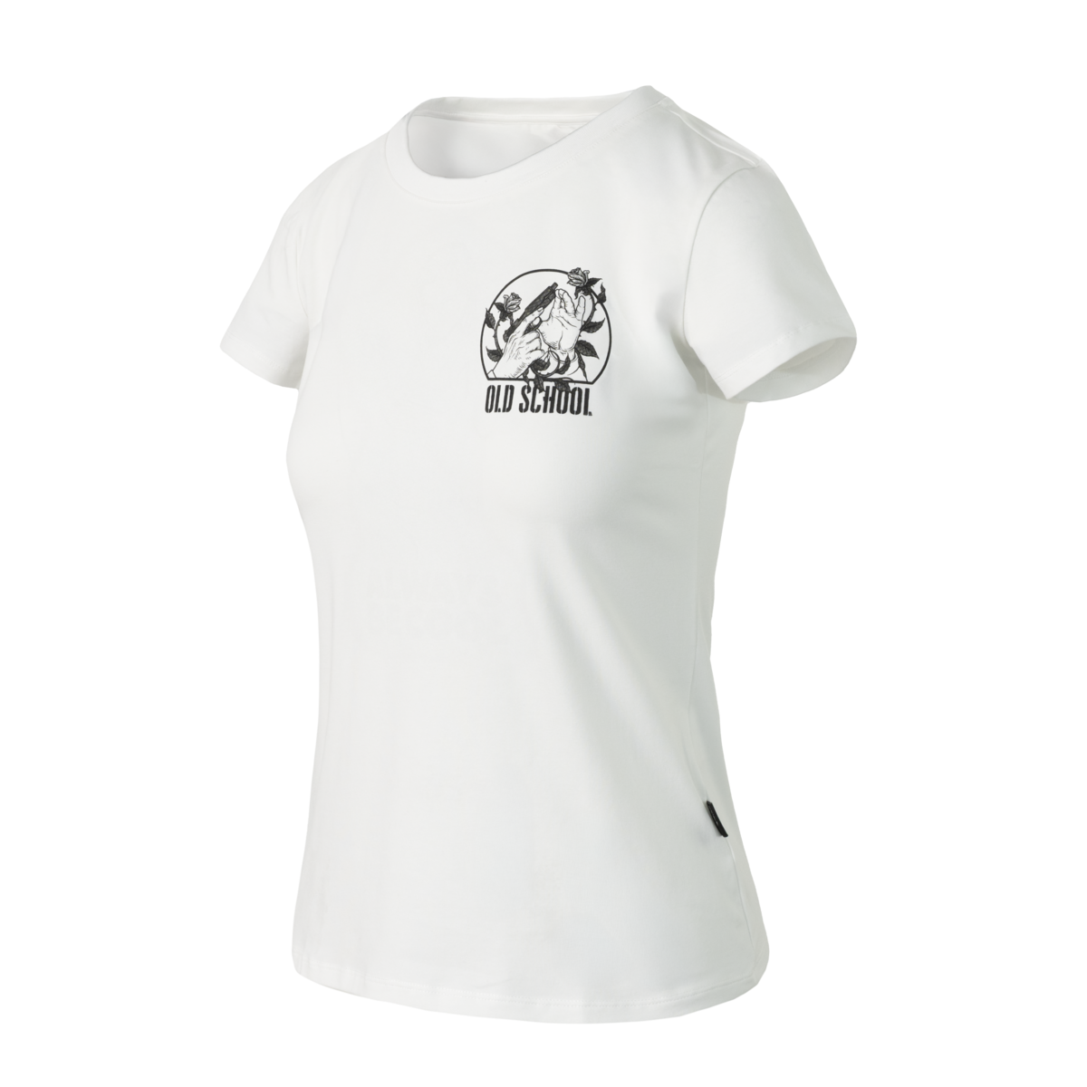 Tricou Damă Helikon-Tex Slim Bumbac Clasic Alb