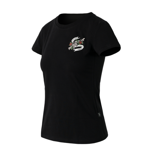 Tricou Damă Helikon-Tex Slim Bumbac Negru