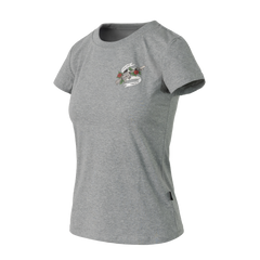 Tricou Damă Helikon-Tex Slim (Come and Take It) Mid Grey Melange